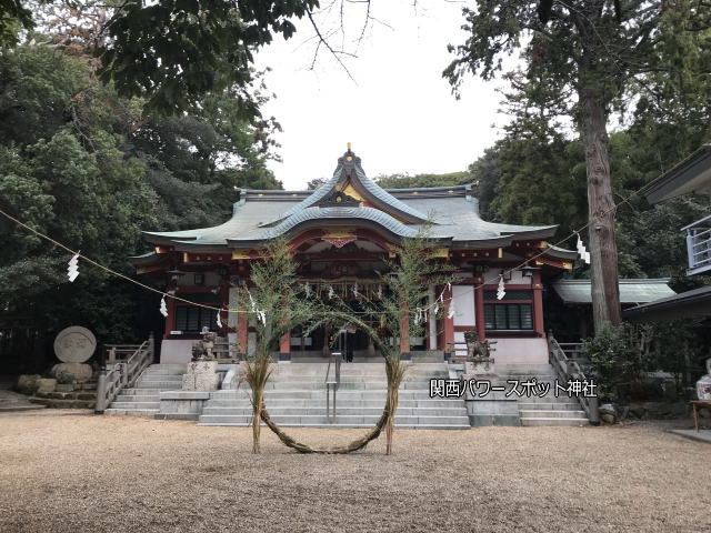 越木岩神社の拝殿