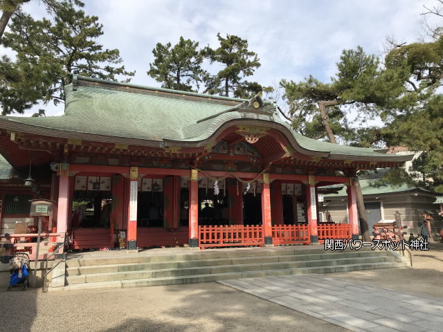 長田神社社殿