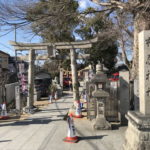 布忍神社の鳥居