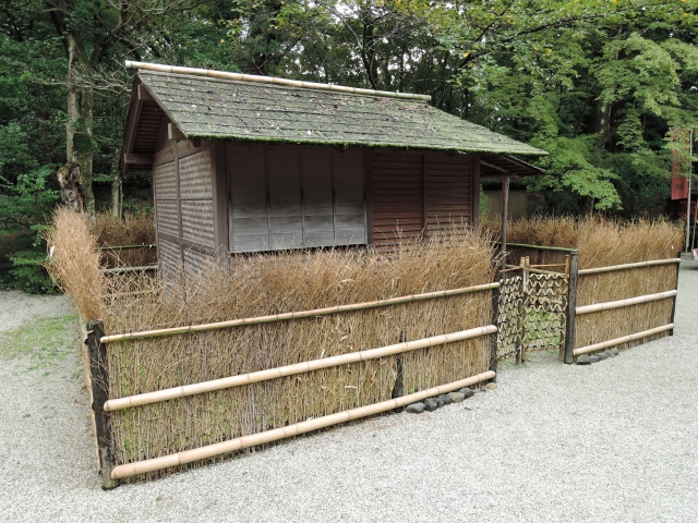 河合神社「万丈の庵」