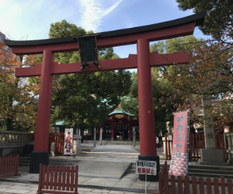 大阪「御霊神社」鳥居