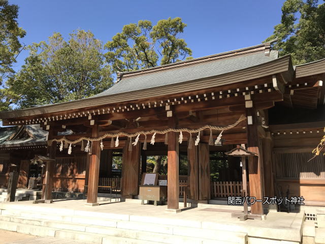 四条畷神社拝殿