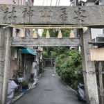 安居神社の鳥居