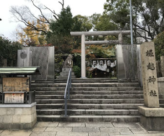 堀越神社の鳥居