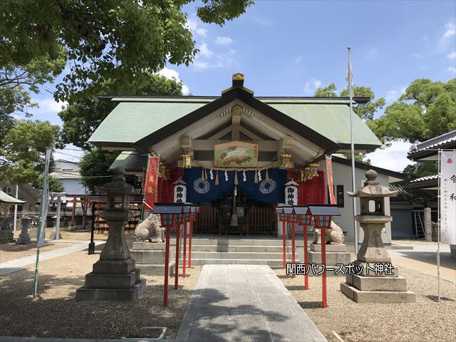 志紀長吉神社の本殿