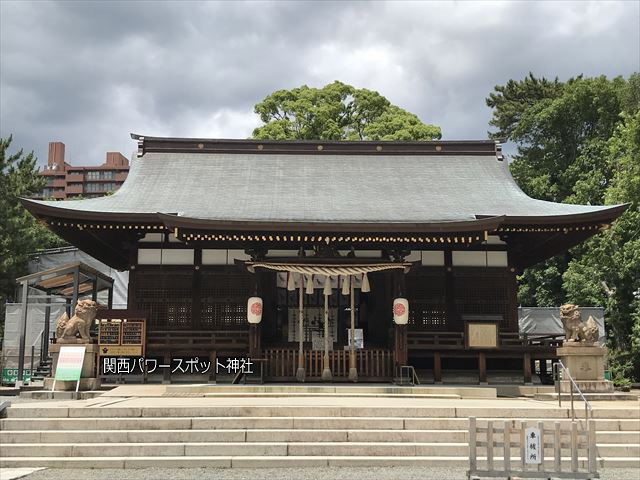 弓弦羽神社の拝殿