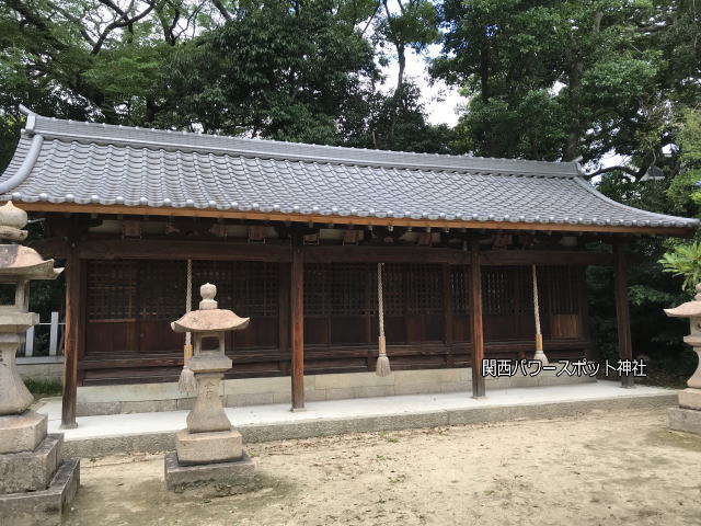 「弓弦羽神社」の末社「十二社」