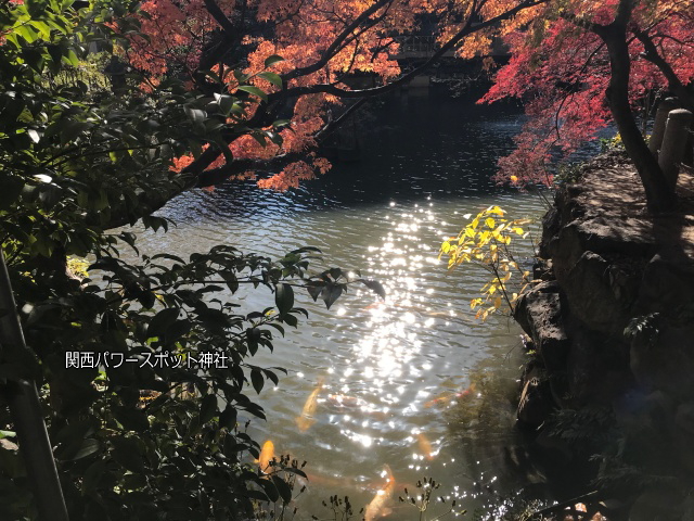 生田神社の生田の滝