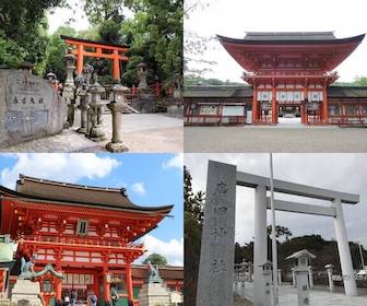 二十二社（春日大社、伏見稲荷神社、下鴨神社、廣田神社）