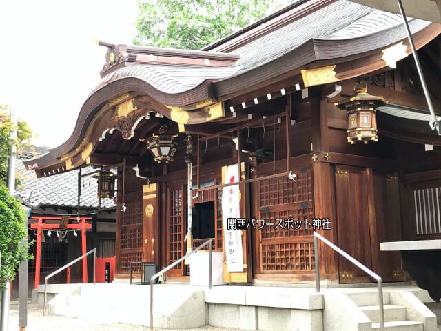 若宮八幡大神宮（大阪市）拝殿