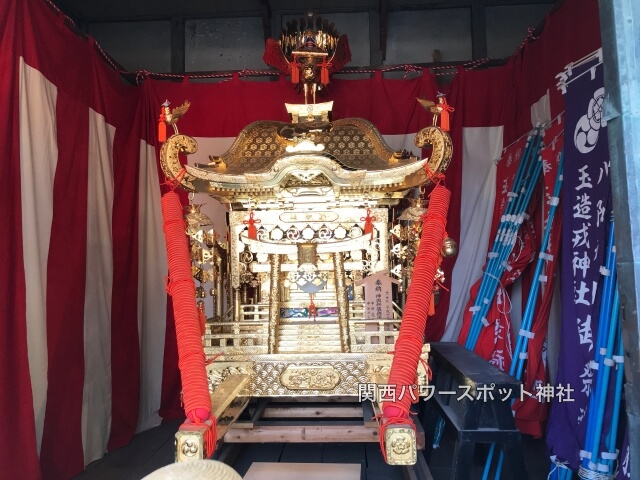 八阪神社（中道）の神輿