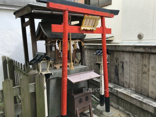 阿倍王子神社の末社「水神社」