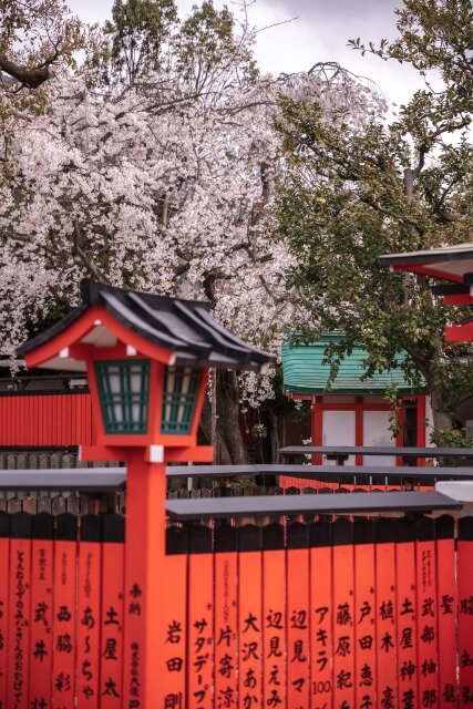 車折神社の末社「芸能神社」