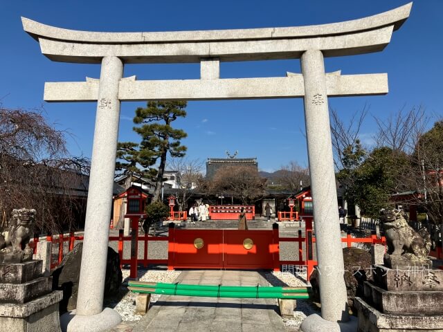 車折神社の鳥居