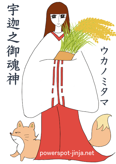 宇迦之御魂神（ウカノミタマノカミ）イメージ