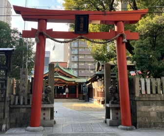 堀川戎神社の鳥居