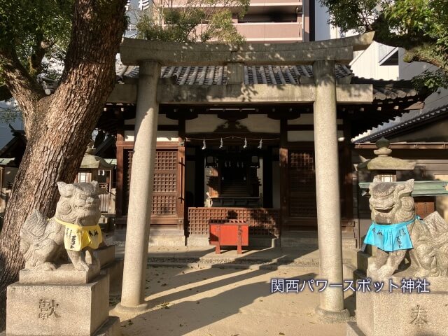 霊符社（大阪天満宮の摂末社）の鳥居