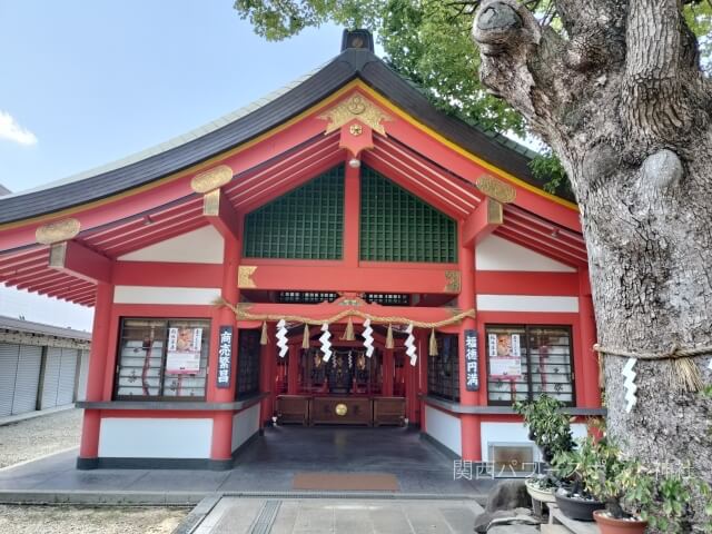 服部天神宮の摂末社「豊中えびす神社」