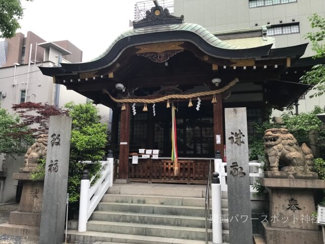 鵲森宮（森之宮神社）拝殿