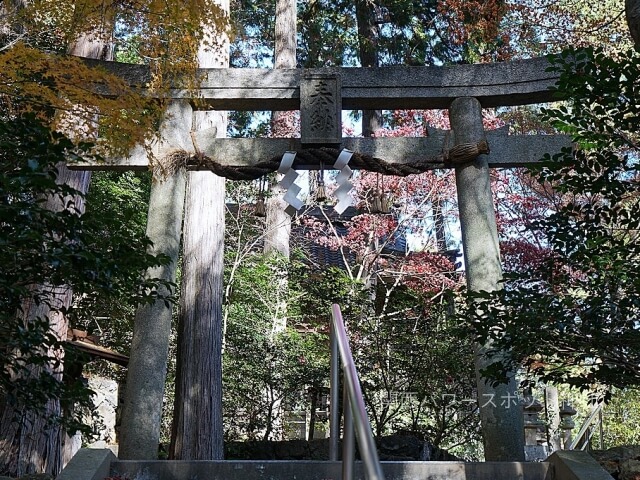 猿丸神社の鳥居