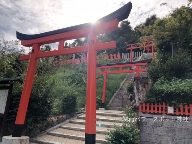 建勲神社の鳥居