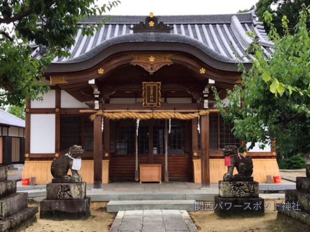 日置天神社 拝殿