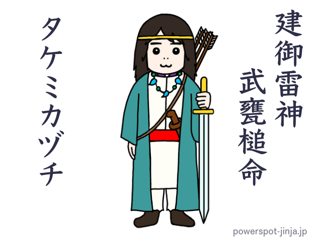 建御雷神（武甕槌命／タケミカヅチノカミ）