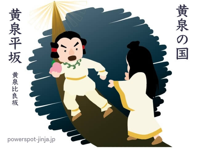 黄泉の国・黄泉平坂(黄泉比良坂) の神様