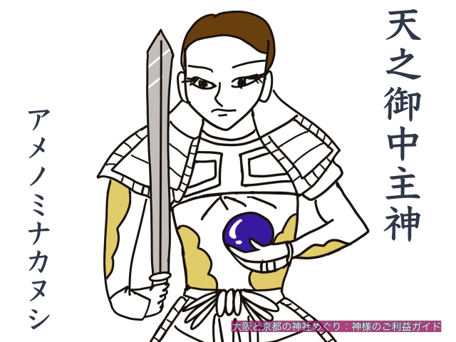 アメノミナカヌシノカミ(天之御中主神)