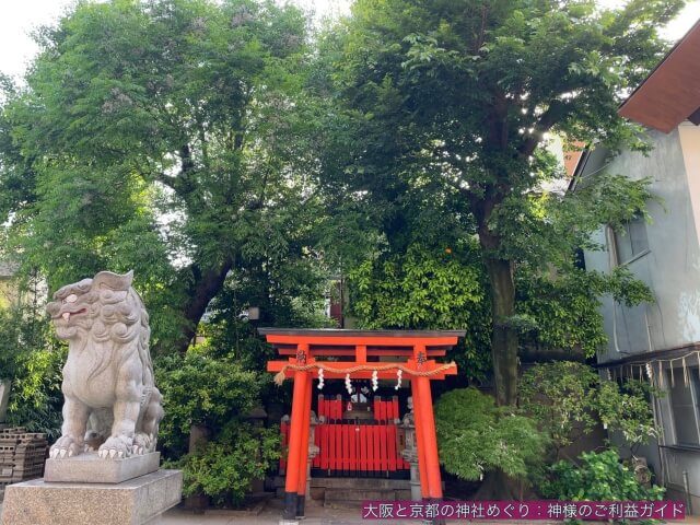 大仁八阪神社の末社「稲荷社」
