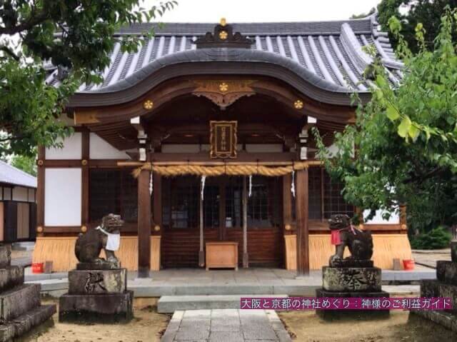日置天神社 拝殿