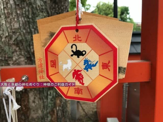 方違神社の絵馬（東西南北）