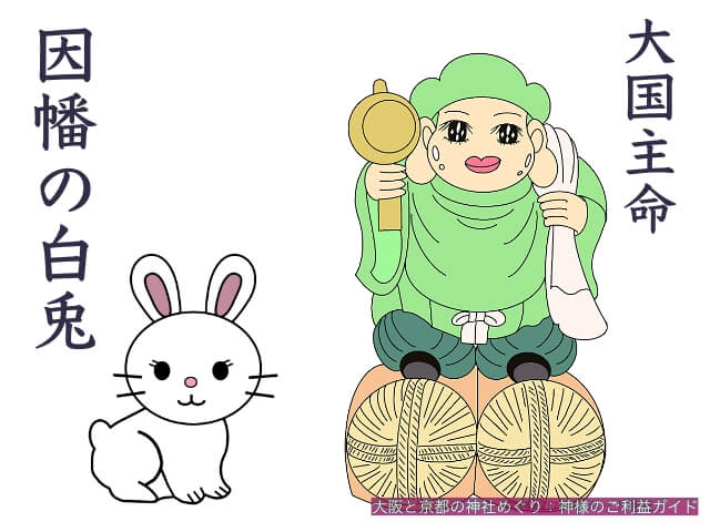因幡の白兎 ｜ オオクニヌシとウサギの日本神話