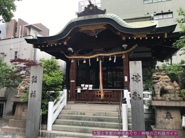 鵲森宮（森之宮神社）拝殿
