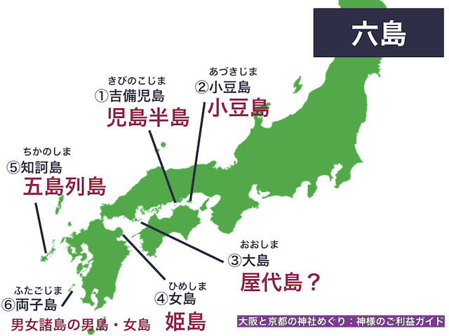国産み/国生み「六島」