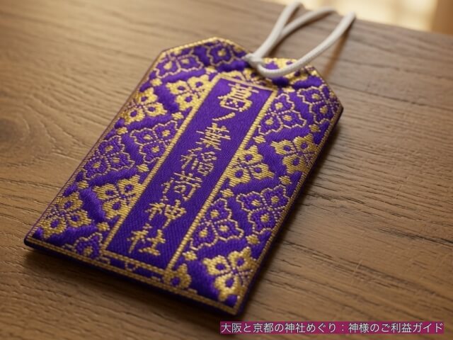 信太森葛葉稲荷神社お守り袋