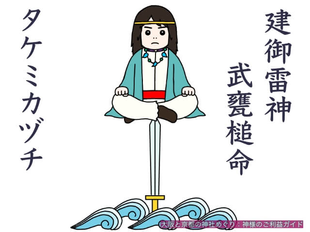 建御雷神(武甕槌命/タケミカヅチノカミ)