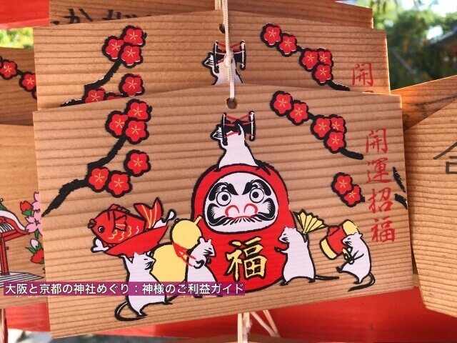 土佐稲荷神社「開運招福絵馬」